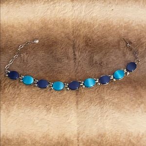 🛑VINTAGE BLUE CHOKER CHAIN